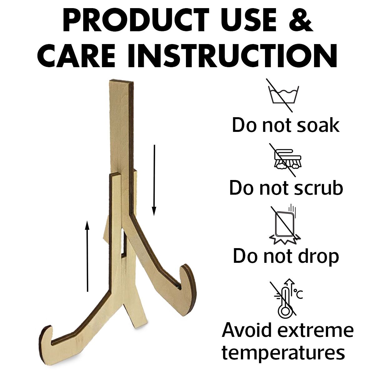 Custom Flower Printed Personalized 2-Layered Wooden Plaque, Mother's Day, Birthday, Just Because Gift for Mom, Grandma