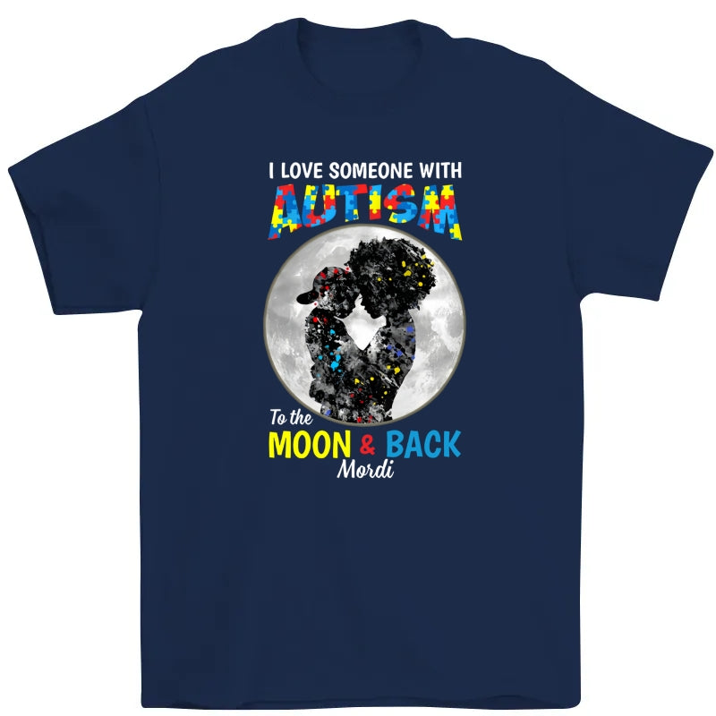 Personalized Autism Mom BWA T Shirt
