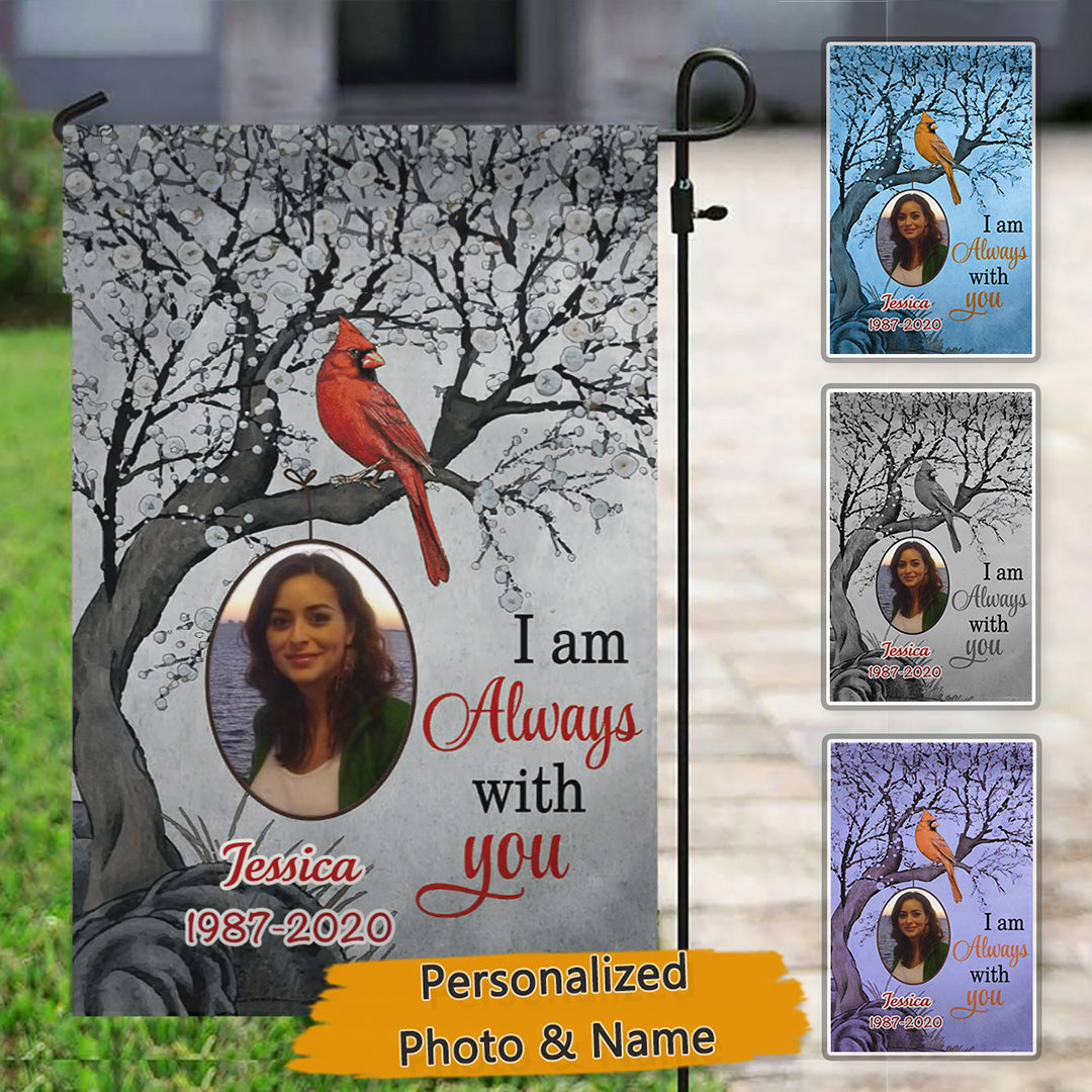 Butterflies Always With You Blossom Tree Memorial Custom Photo Persona