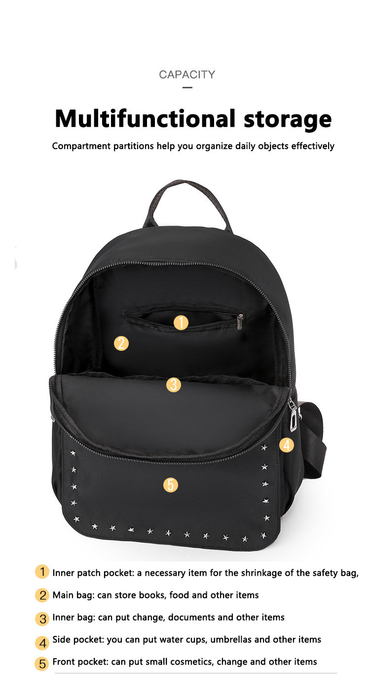 Tattooed Cat Breast Cancer Personalized Backpack