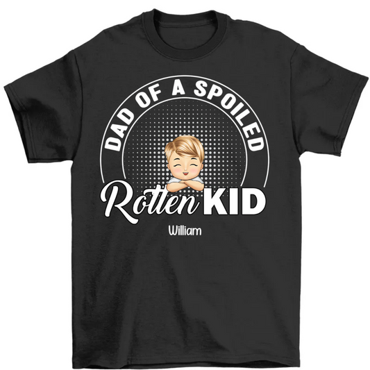 Spoiled Rotten Kid - Personalized Custom T Shirt