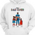 Best Dad Ever Super DAD - Gift For Dad - Personalized Custom Hoodie