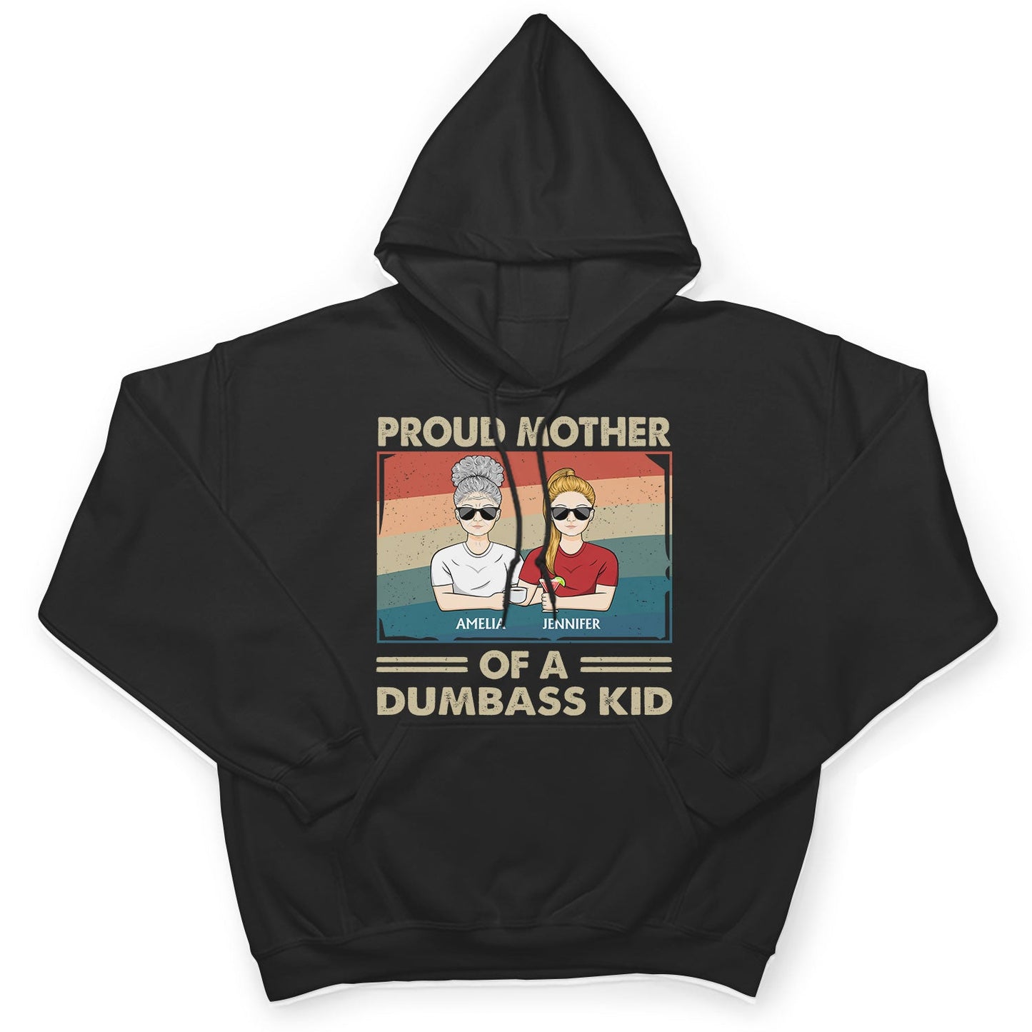 Proud Mother Of A Few Kids - Funny Gift For Mom, Mother, Grandma - Personalized Hoodie