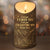 Love Is A Flame That Never Goes Out - Couple Personalized Custom LED Candle - Christmas Gift For Husband Wife, Anniversary