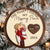 The Year I Found My Missing Piece Kissing Couples - Personalized 2-Layered Wooden Ornament