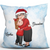 Grandma & Grandkid Hugging Christmas Gift For Granddaughter Grandson Personalized Pillow