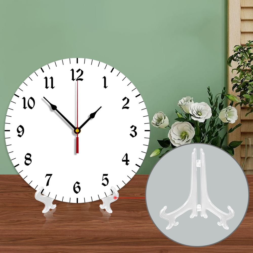 My Missing Piece Couple Photo Valentine's Day Gift Personalized Round Digital Wall Clock