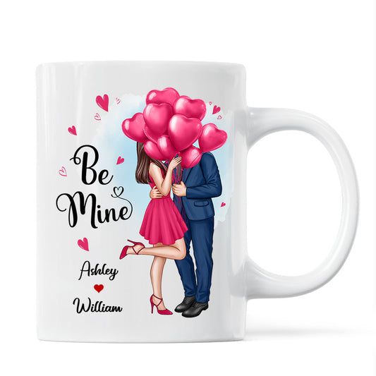 Elegant Couple Be Mine Personalized Mug