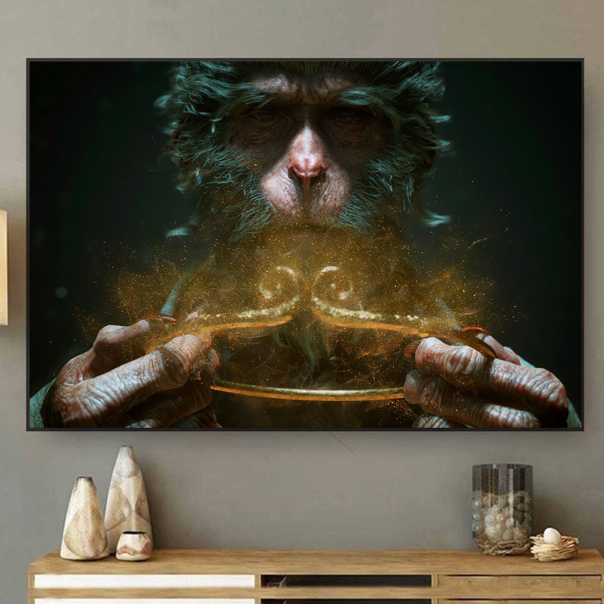 Black Myth Wukong Game Poster Wall Art High Definition Printing Home Bedroom Game Room Wall Decoration