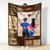 Couple Back Side You Are My Love You Are My Life - Gift For Couples - Personalized Fleece Blanket