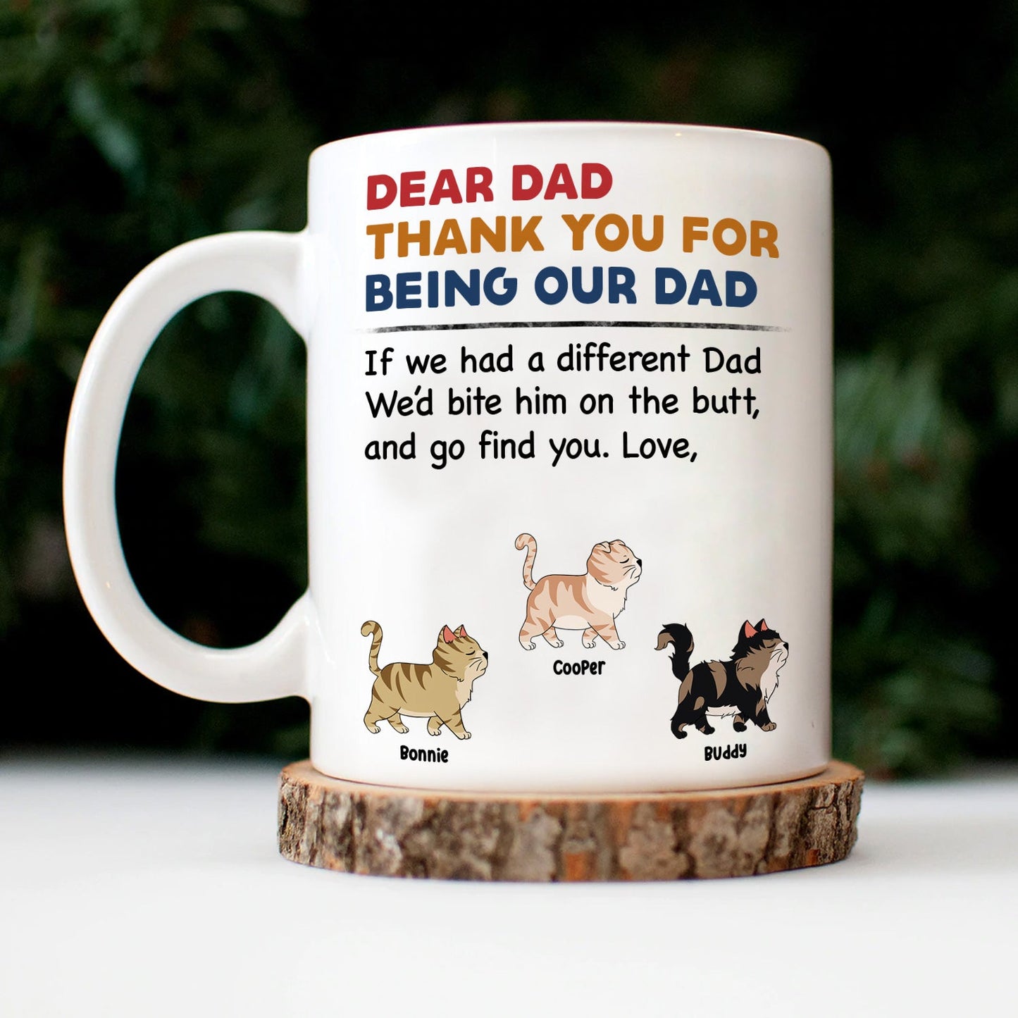 Pet Thank You For Being My Mom Dad - Funny Gift For Dog Lovers, Cat Lovers - Personalized Mug