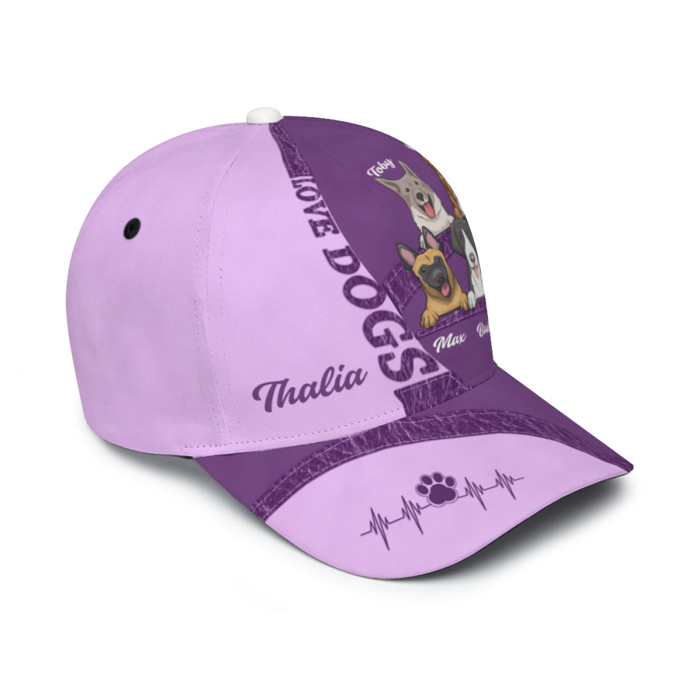 Dog Personalized Custom Hat, All Over Print Classic Cap - Gift For Pet Owners, Pet Lovers