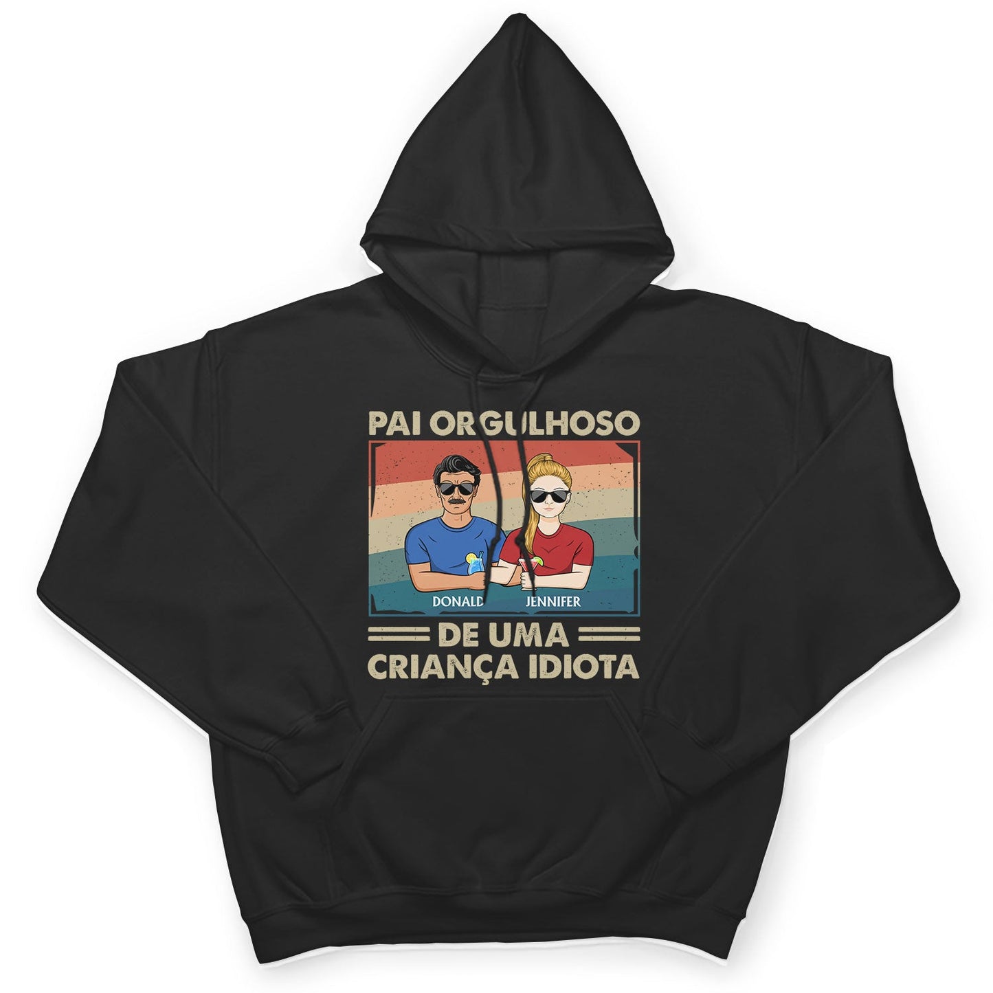 Pai Orgulhoso - Presente Para Papai, Papai, Vovô - T Shirt Personalizado