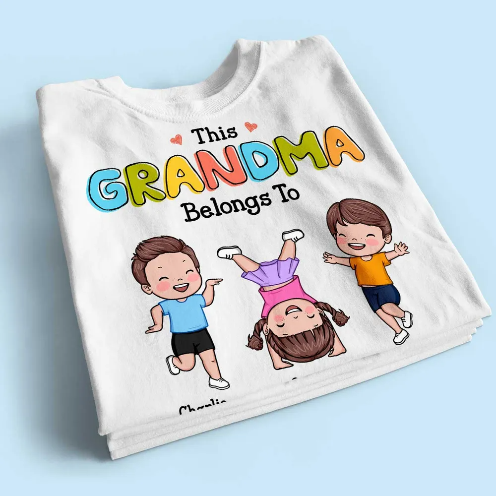 GrandLove Threads: Wrapped in Warmth, Woven with Love, Perfect Personalized Gift for Mother's Day 2024