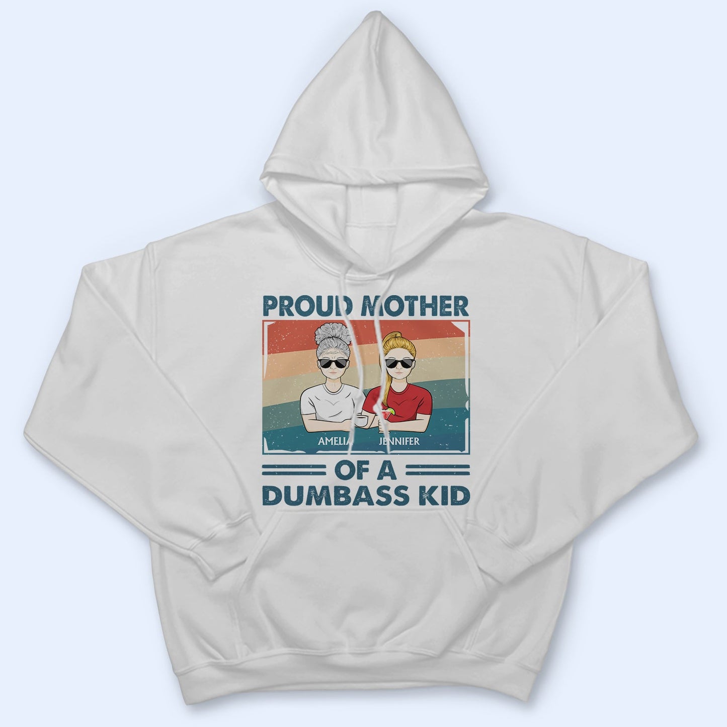 Proud Mother Of A Few Kids - Funny Gift For Mother, Mom, Grandma - Personalized Hoodie