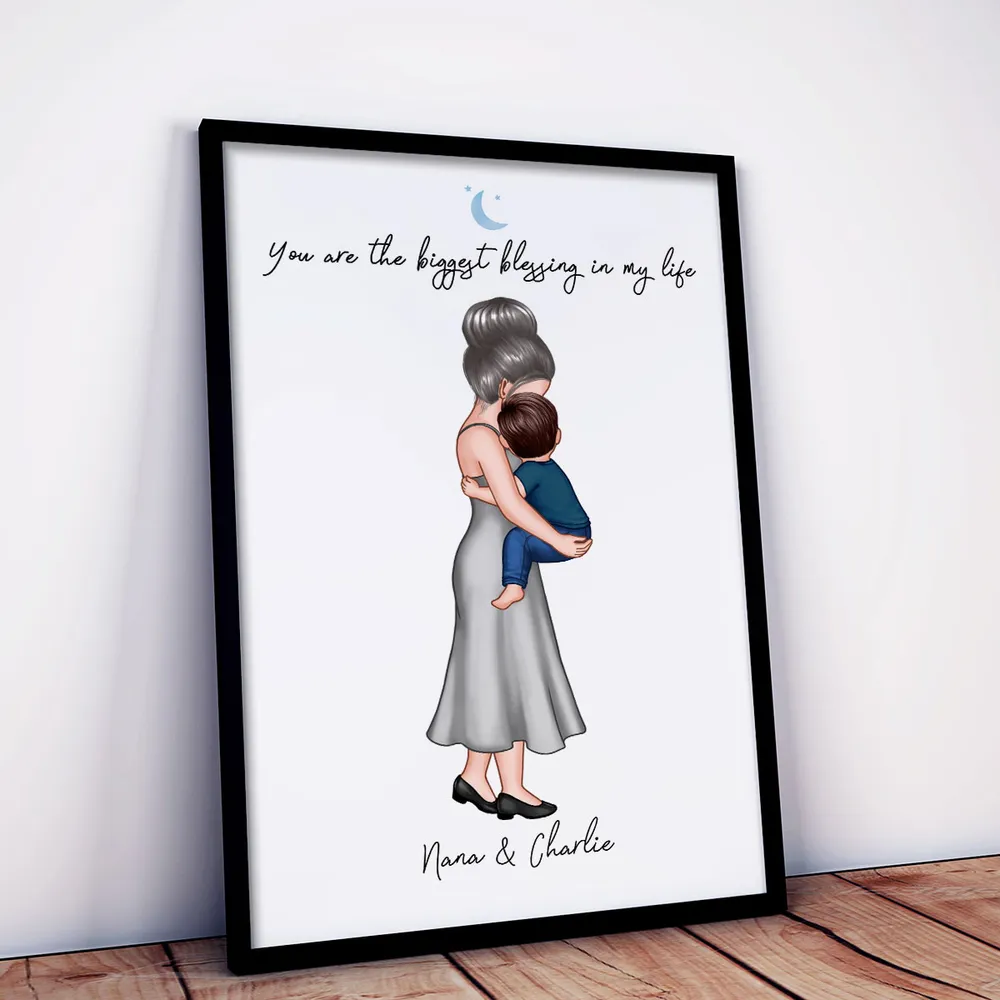 You Are My Everything Mother Holding Kid Personalized Poster