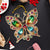 Butterfly 3D Effect Christmas Acrylic Ornaments, Decorations Gifts for Women Girls Mom Sisters