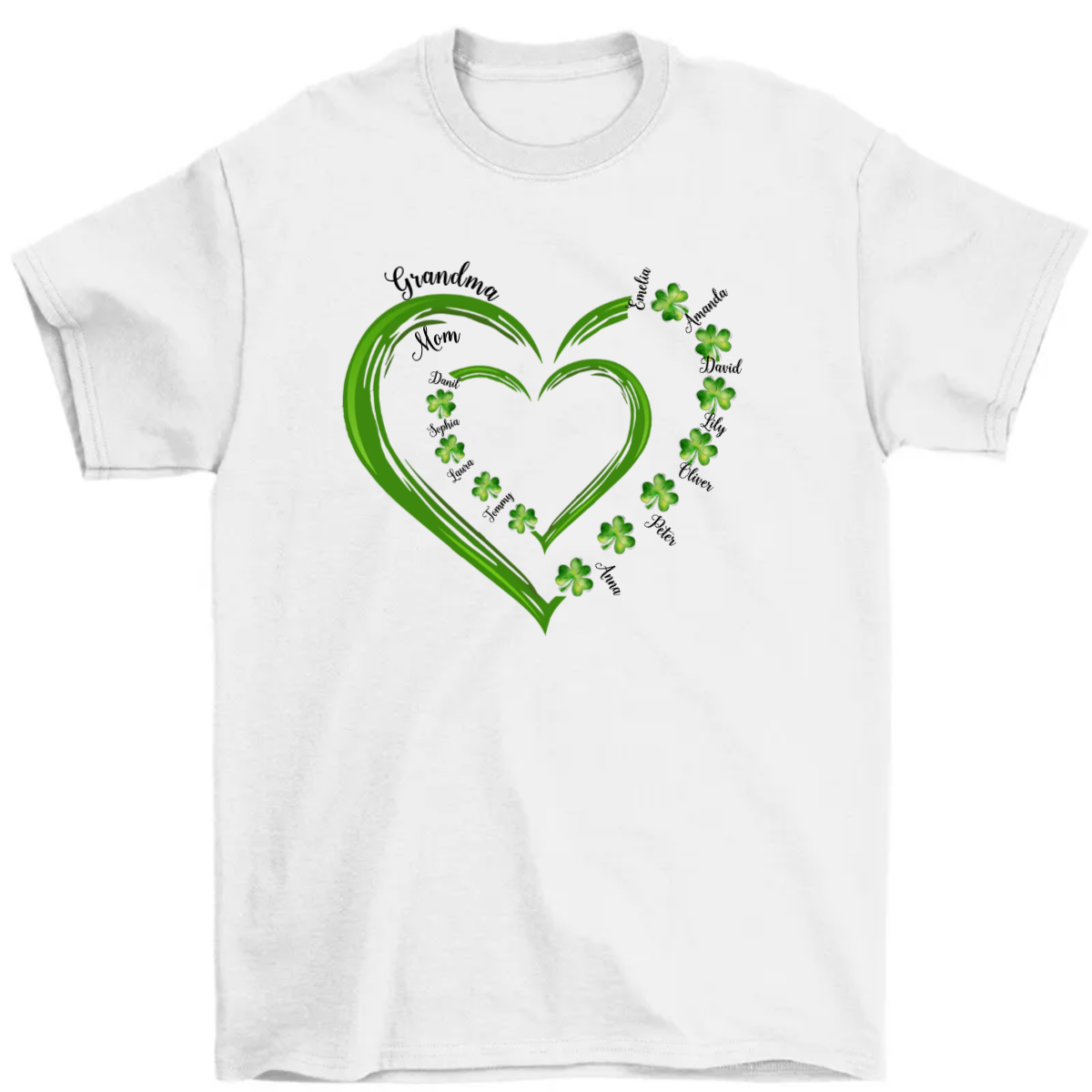 Gift For Grandma St Patricks Day Shirt