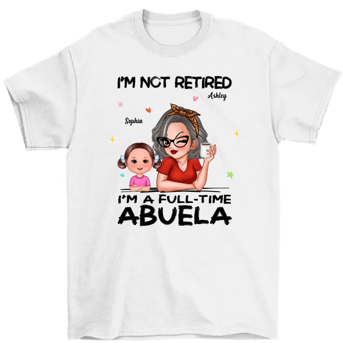 I'm Not Retired I'm A Professional Grandma Personalized Shirt, Retirement Gift For Grandma