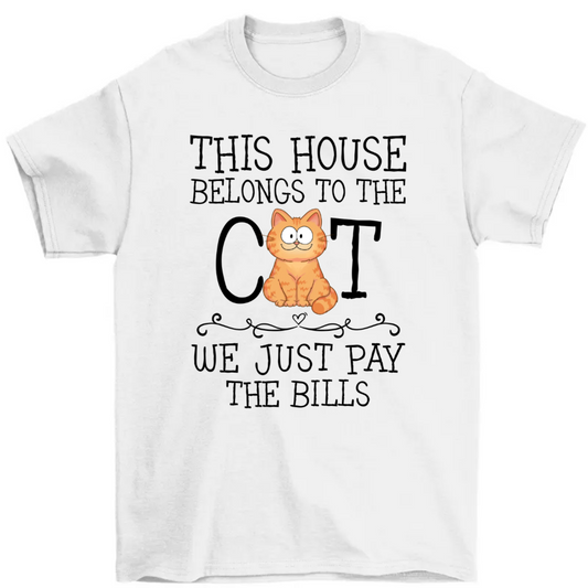 This House Belongs To The Cats Personalized Shirt