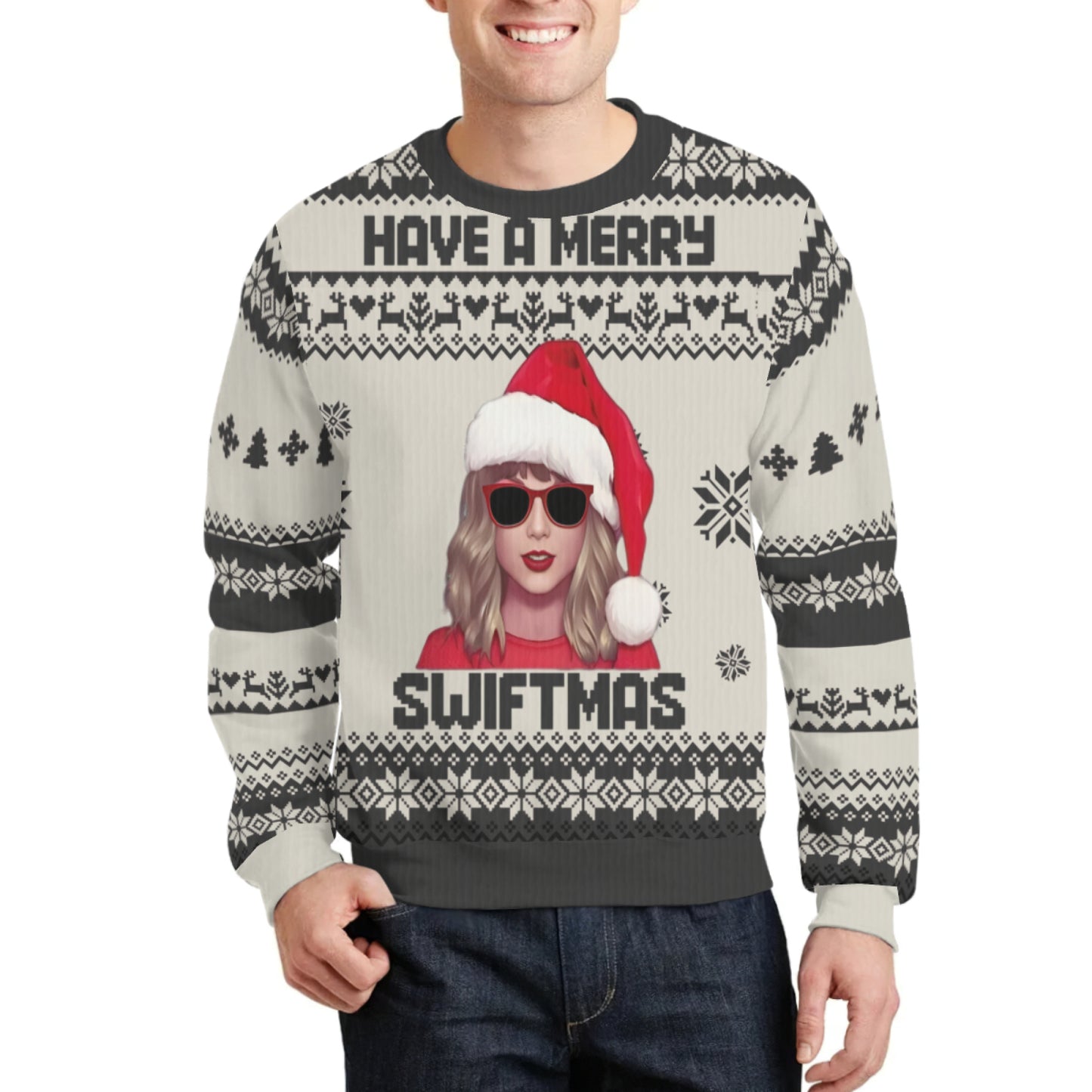 Ugly Christmas Sweater, Merry Swiftmas Sweatshirt, Merry Christmas Sweatshirt, Swiftmas Shirt