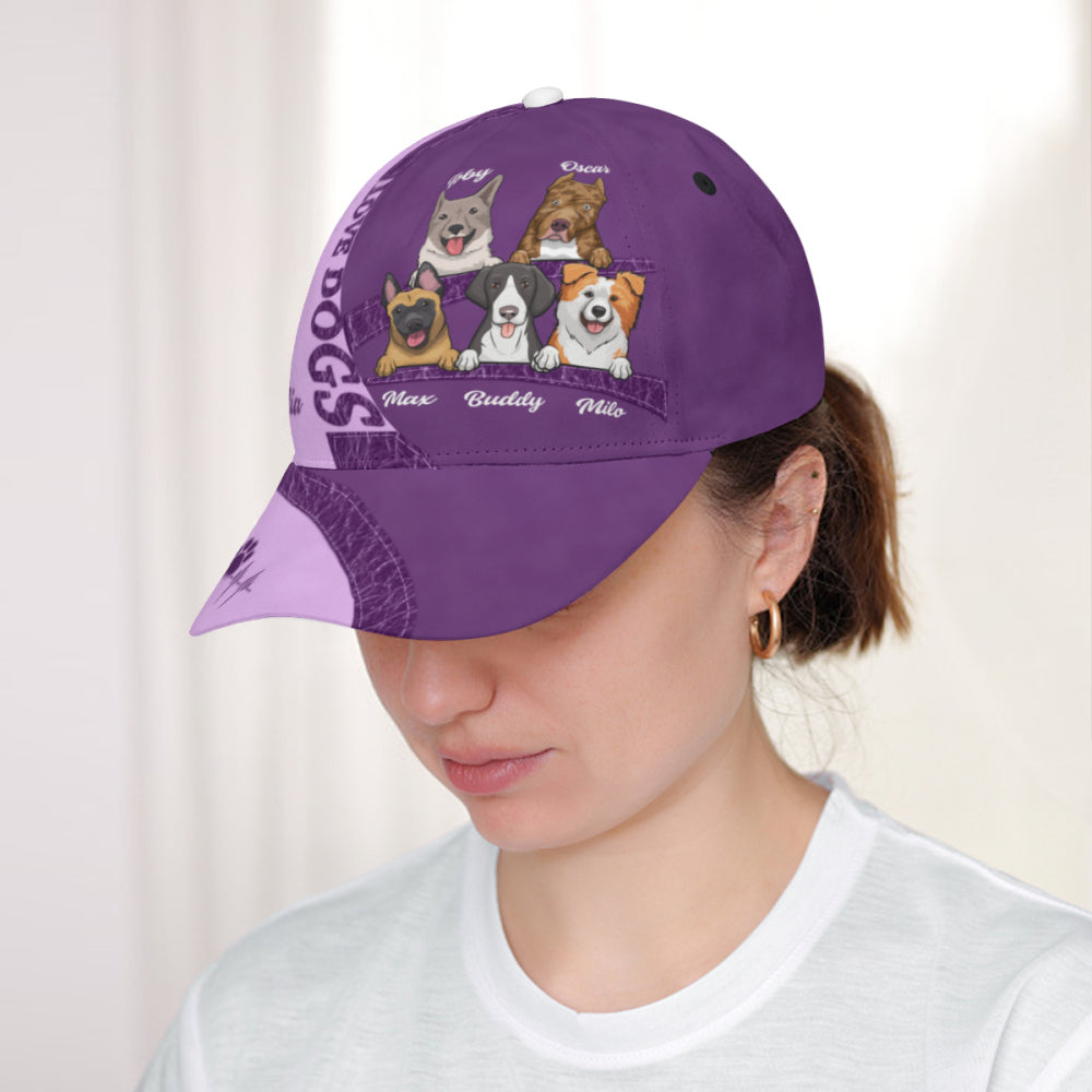 Dog Personalized Custom Hat, All Over Print Classic Cap - Gift For Pet Owners, Pet Lovers