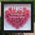 You Are The Piece That Holds Us Together - Gift For Mother -  Personalized Heart Shadow Box
