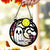 Grandma Mom Family Boo Crew Personalized Suncatcher, Halloween Decor