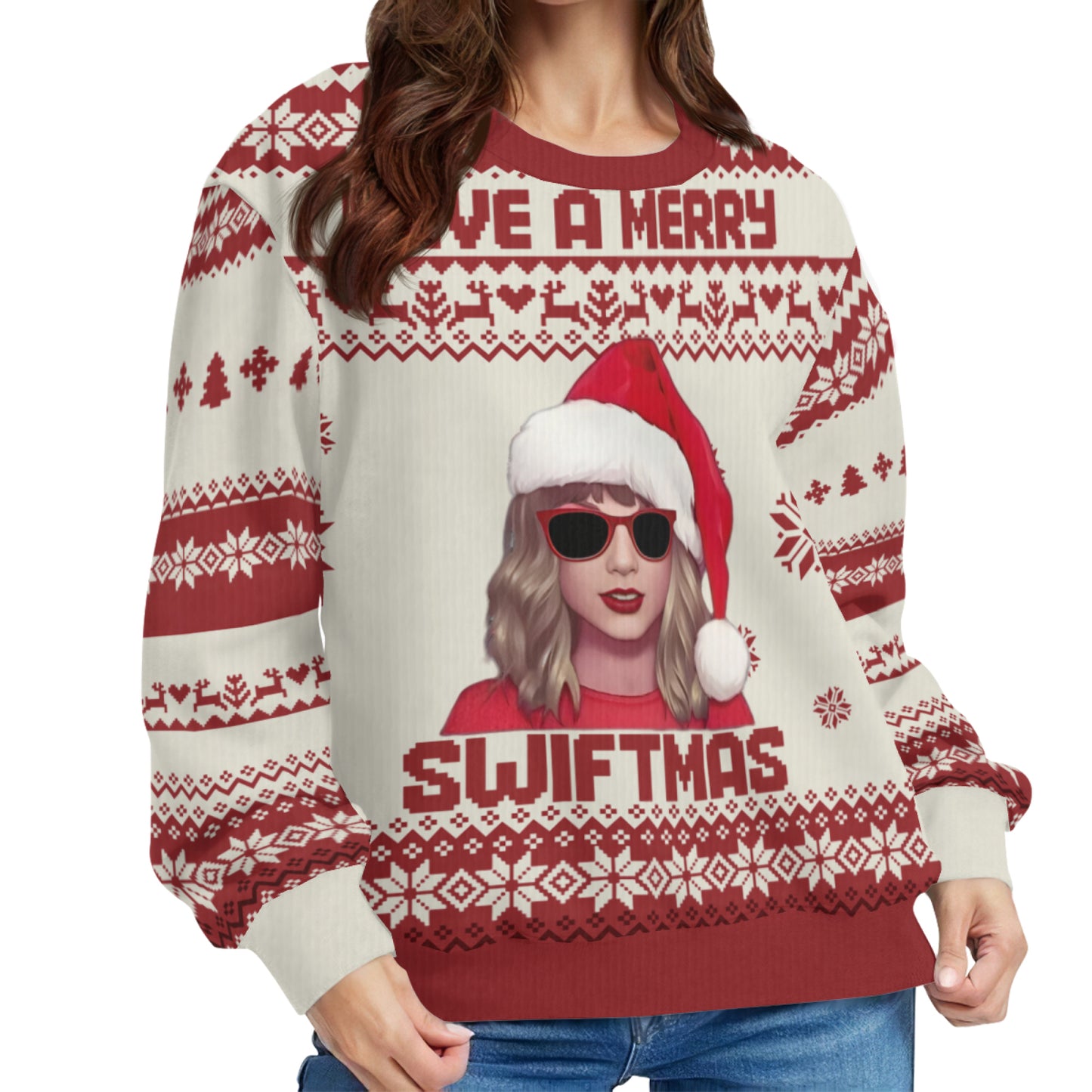 Ugly Christmas Sweater, Merry Swiftmas Sweatshirt, Merry Christmas Sweatshirt, Swiftmas Shirt