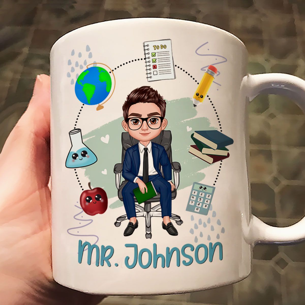 Teacher Mug School Things Personalized Mug, Back To School Gift