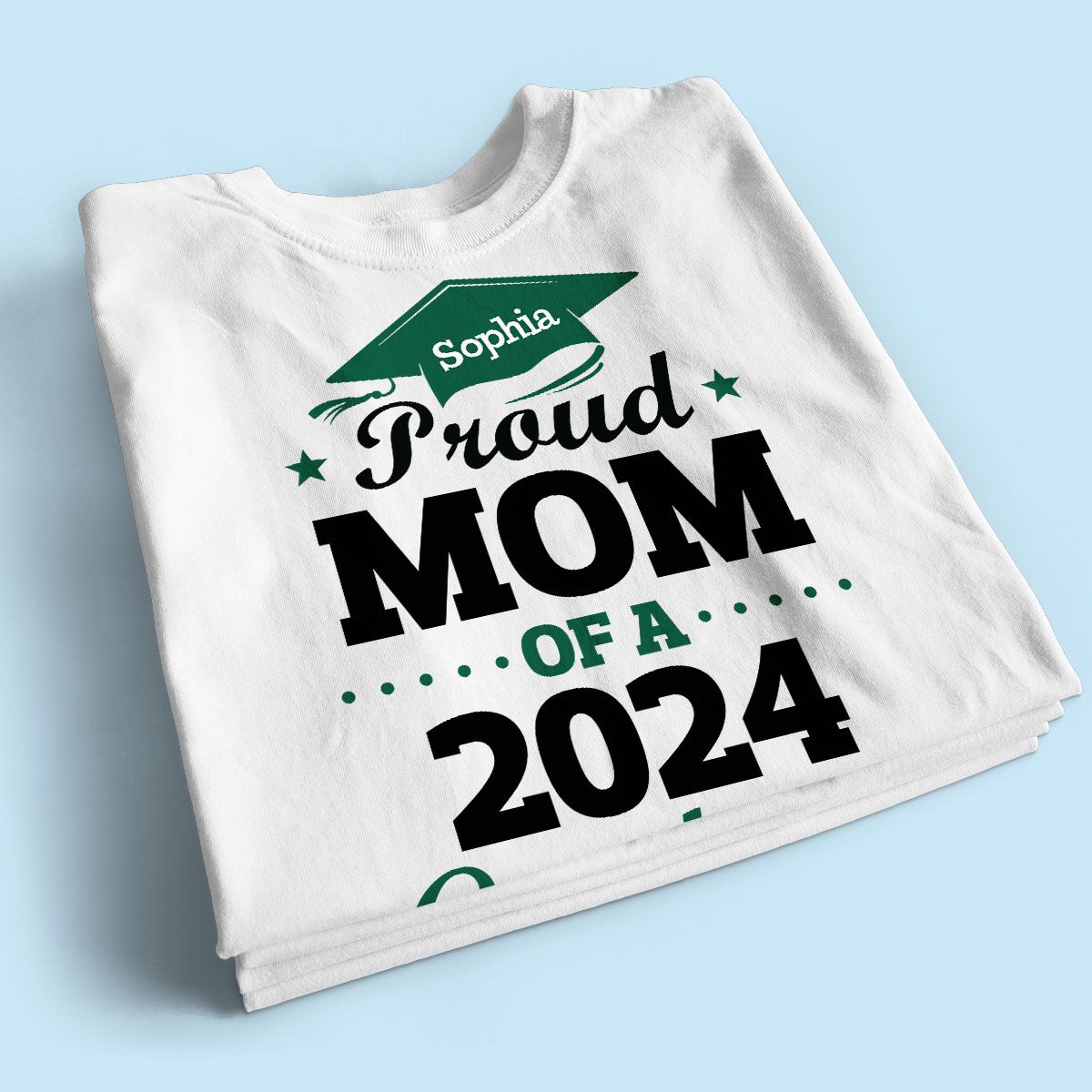 Proud Family Of Graduate Graduation Senior Mom Dad Grandma Grandpa Personalized Shirt