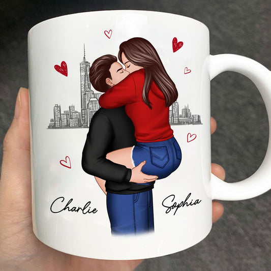 I Love You Forever Yours Funny Gift For Couple Valentine's Day Gift Personalized Mug