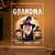 Grandma Mom Witch With GrandKids Halloween Personalized Custom Rectangle Acrylic LED Night Light