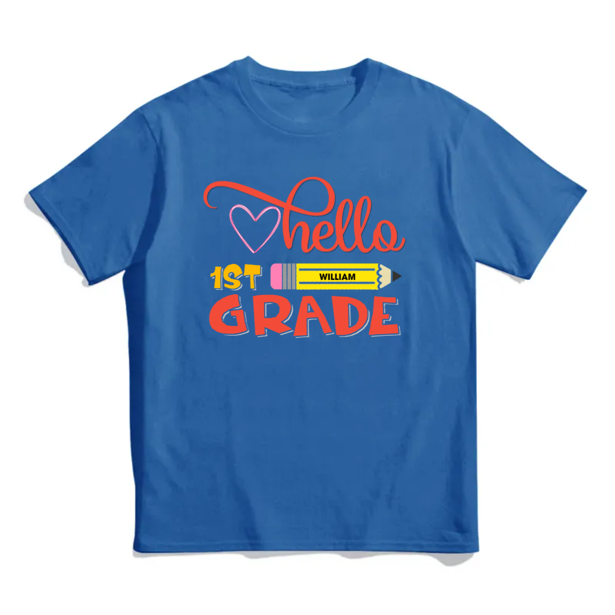 Hello School - Back To School Gift - Personalized Custom Children's T-shirt