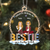 Congrats On Being My Bestie Funny Christmas Gift For Best Friends, Personalized Acrylic Ornament