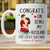 Congrats On Being My Husband - Gift For Couples - Personalized Mug
