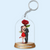 Elegant Couple In Rose Jar Valentine‘s Gift Personalized Acrylic Keychain