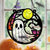 Grandma Mom Family Boo Crew Personalized Suncatcher, Halloween Decor