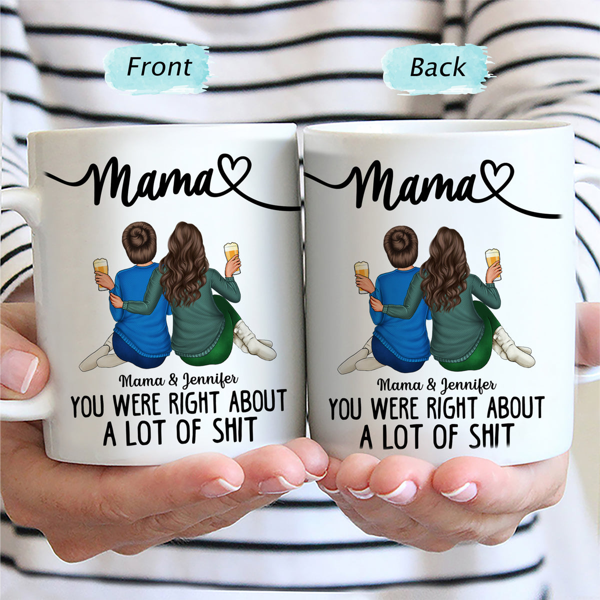 You Were Right - Funny Gift For Mother - Personalized Mug