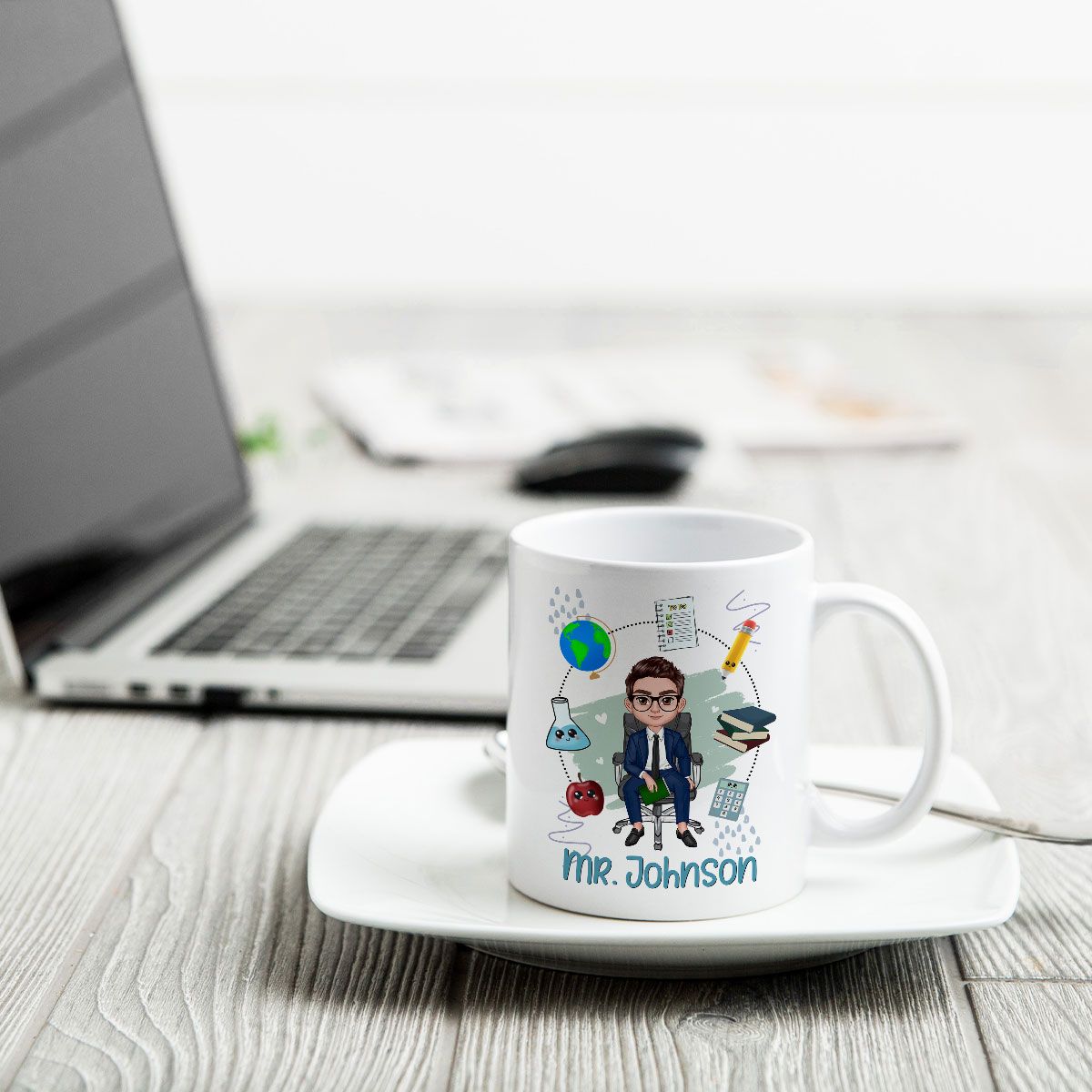 Teacher Mug School Things Personalized Mug, Back To School Gift