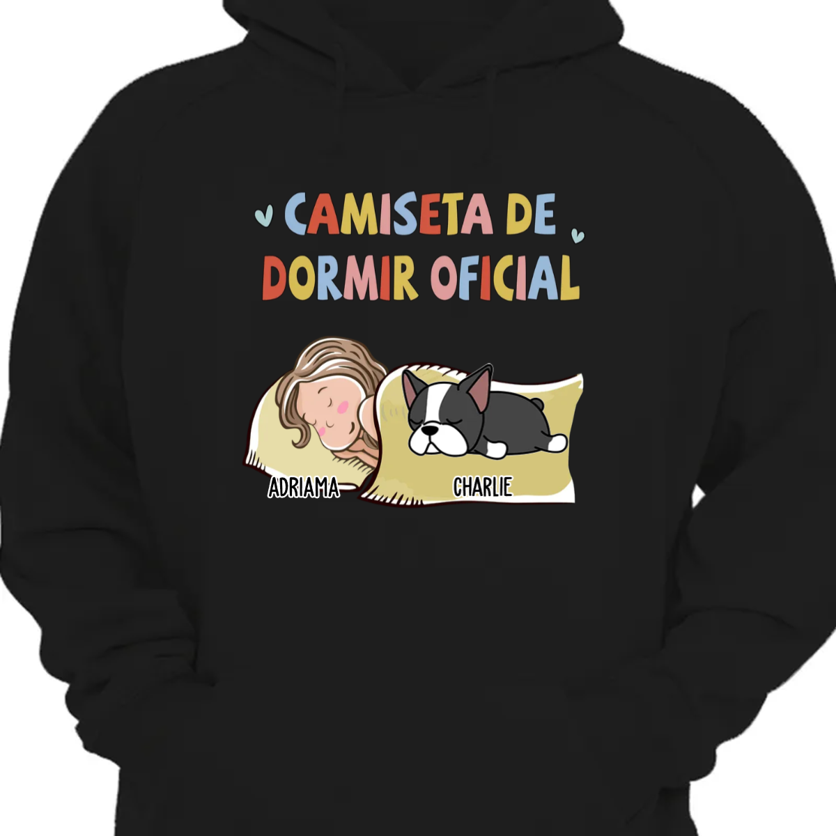 Camiseta de dormir oficial - Personalized Custom Hoodie