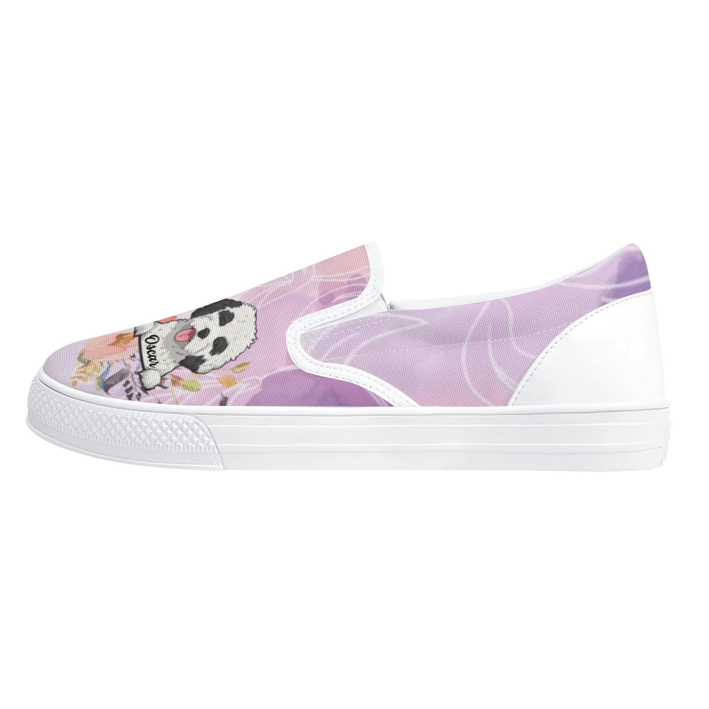 Personalized Dogs Cats Mom Custom Women's Slip On Shoes