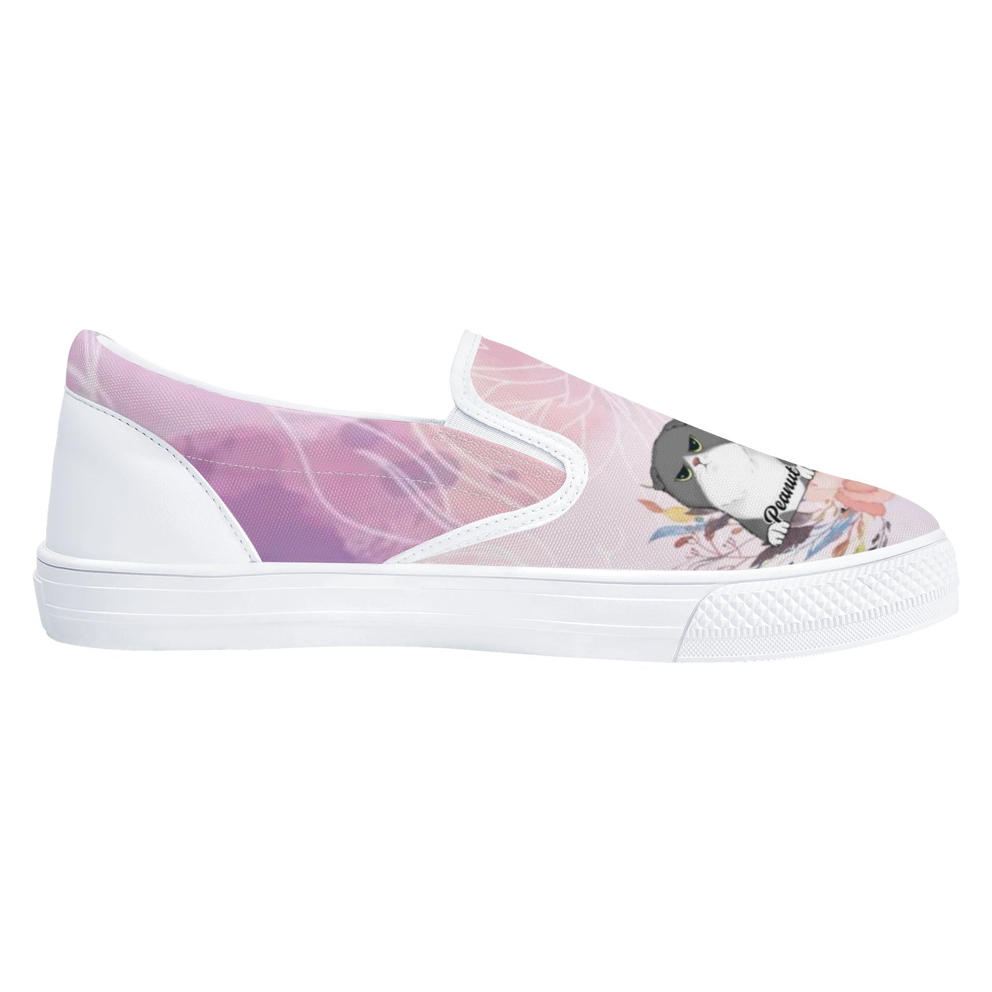 Personalized Dogs Cats Mom Custom Women's Slip On Shoes