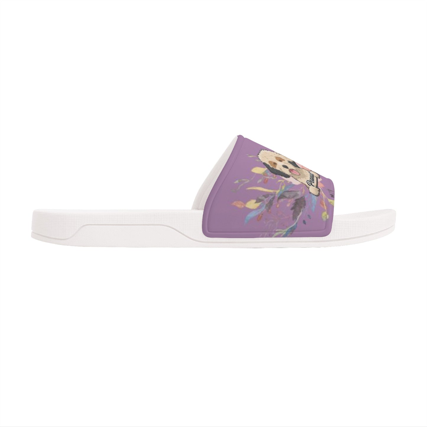Personalized Dogs Cats Mom Custom Women's Slide Sandals Shoes