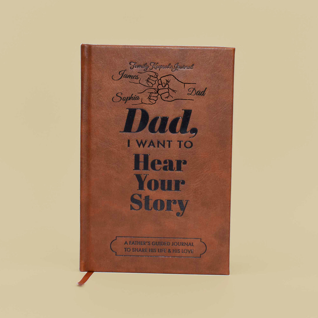 Customized Father's Day Gifts, Dad's Story: A Father's Guided Journal to Share His Life & His Love