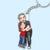 Dad Grandpa Hugging Kid Personalized Acrylic Keychain
