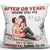Sexy Couple Kissing In Living Room Personalized Pillow