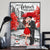 Elegant Couple On The Street Valentine‘s Day Gift Personalized Vertical Poster