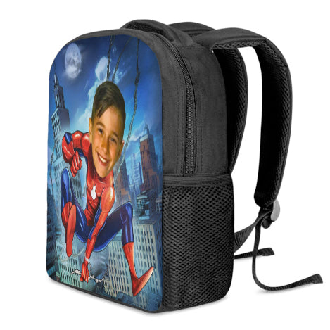 I'm The Super HERO. Personalized Photo/Name/Text School Bags