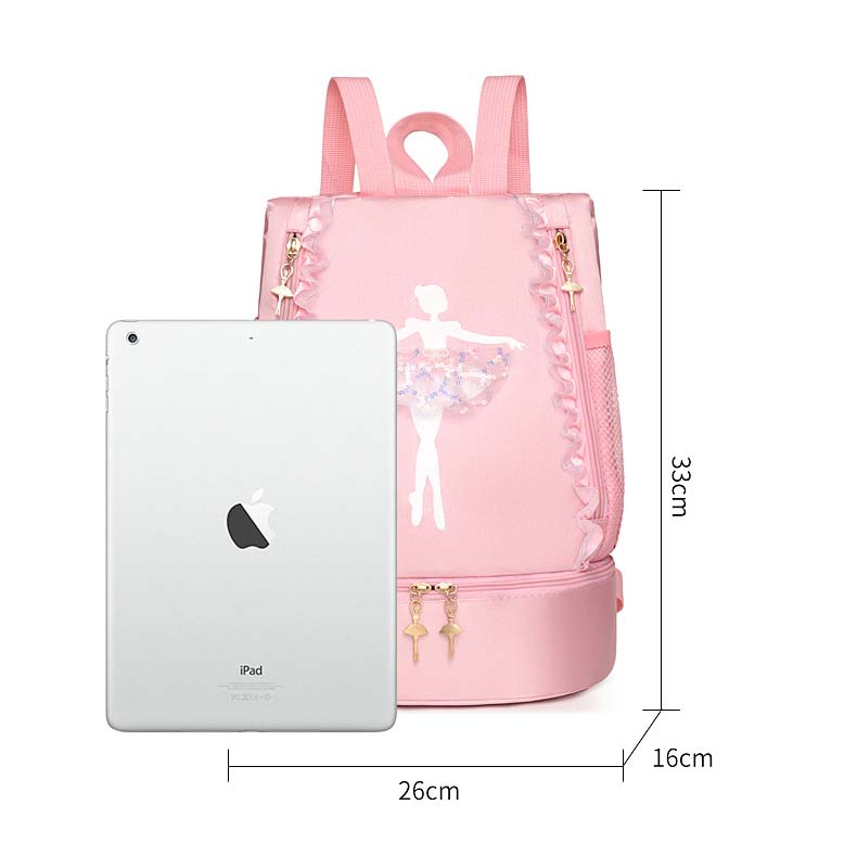 Dance Bags Personalized Name Ballerina Backpacks Preschool Bag | Gifts For Girl